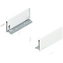 Immagine di 770K3002S Z R+L V1*SW-M - spondina LEGRABOX Pure altezza K (128.5 mm) lunghezza nominale 300 mm destro+sinistro bianco seta 