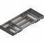 Immagine di ZSI.650BI3 ORGA-BE V1IG/G - ORGA-LINE set di vaschette (per un allestimento parziale) per TANDEMBOX cassetto lunghezza nominale 650 mm larghezza=280 mm inox satinato 