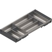 Immagine di ZSI.600BI3 ORGA-BE V1IG/G - ORGA-LINE set di vaschette (per un allestimento parziale) per TANDEMBOX cassetto lunghezza nominale 600 mm larghezza=280 mm inox satinato 