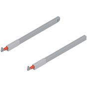 Immagine di ZRG.337RSICRE*R+L MP R906 - TANDEMBOX ringhierina longitudinale (sopra) per cassettone lunghezza nominale 400 mm destro+sinistro per TANDEMBOX antaro grigio ral 9006 