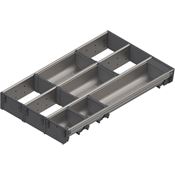 Immagine di ZSI.500MI3 ORGA-BF V1IG/G - ORGA-LINE set combinato (per un allestimento parziale) per TANDEMBOX cassetto lunghezza nominale 500 mm larghezza=297 mm inox satinato 