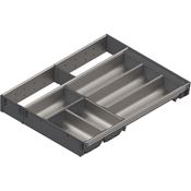 Immagine di ZSI.500KI4 ORGA-BF V1IG/G - ORGA-LINE set combinato (per un allestimento parziale) per TANDEMBOX cassetto lunghezza nominale 500 mm larghezza=377 mm inox satinato 