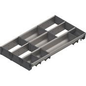 Immagine di ZSI.550MI3 ORGA-BF V1IG/G - ORGA-LINE set combinato (per un allestimento parziale) per TANDEMBOX cassetto lunghezza nominale 550 mm larghezza=297 mm inox satinato 