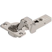 Immagine di 71T9750 MB V50 NI - CLIP top cerniera per ante con sagome profilate apertura 95° battuta interna fondello da avvitare nichel 