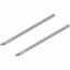 Immagine di ZRG.587RSICRE*R+L MP R906 - TANDEMBOX ringhierina longitudinale (sopra) per cassettone lunghezza nominale 650 mm destro+sinistro per TANDEMBOX antaro grigio ral 9006 
