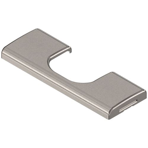Immagine di 70T1504 TO-AB 1000 NI - placchetta per fondello cerniera senza stampa nichel 