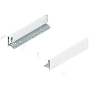 Immagine di 770M4002S Z R+L V1*SW-M - spondina LEGRABOX Pure altezza M (90.5 mm) lunghezza nominale 400 mm destro+sinistro bianco seta 