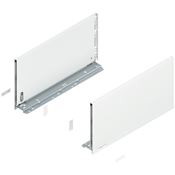 Immagine di 770F4502S Z R+L V1*SW-M - spondina LEGRABOX Pure altezza F (241 mm) lunghezza nominale 450 mm destro+sinistro bianco seta 