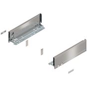 Immagine di 770M3002I Z R+L V1*INGL - spondina LEGRABOX Pure altezza M (90.5 mm) lunghezza nominale 300 mm destro+sinistro inox satinato antimpronta 
