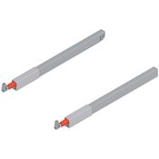 Immagine di ZRG.287RSICRE*R+L MP R906 - TANDEMBOX ringhierina longitudinale (sopra) per cassettone lunghezza nominale 350 mm destro+sinistro per TANDEMBOX antaro grigio ral 9006 