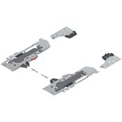 Immagine di T60B3030 TOB R+LV1 W - set (unità TIP-ON BLUMOTION + trascinatore + adattatore) per TANDEMBOX Tipo S0 lunghezza nominale 270-349 mm peso totale del cassetto o cassettone=0-10 kg destro+sinistro 