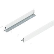 Immagine di 770M6502S Z R+L V1*SW-M - spondina LEGRABOX Pure altezza M (90.5 mm) lunghezza nominale 650 mm destro+sinistro bianco seta 