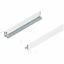 Immagine di 770M6502S Z R+L V1*SW-M - spondina LEGRABOX Pure altezza M (90.5 mm) lunghezza nominale 650 mm destro+sinistro bianco seta 
