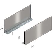 Immagine di 770F5502I Z R+L V1*INGL - spondina LEGRABOX Pure altezza F (241 mm) lunghezza nominale 550 mm destro+sinistro inox satinato antimpronta 