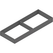 Immagine di ZC7S550RS2 AMB-RA V1 OG-M - AMBIA-LINE telaio per LEGRABOX cassetto acciaio lunghezza nominale 550 mm larghezza=200 mm grigio orione 