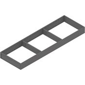 Immagine di ZC7S650RS2 AMB-RA V1 OG-M - AMBIA-LINE telaio per LEGRABOX cassetto acciaio lunghezza nominale 650 mm larghezza=200 mm grigio orione 