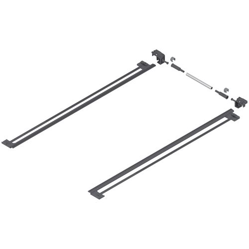 Immagine di ZST.650TT SE-ST14 V1R737 - TANDEM stabilizzatore laterale lunghezza nominale 650 mm larghezza corpo mobile 1400 mm estrazione parziale da tagliare su misura 