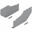 Immagine di 20S8020 ABD R+L V1HGIG - AVENTOS HS per anta basculante placchetta di copertura grande destro+sinistro grigio 