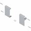 Immagine di ZIF.71M0 FRO R+L V1 WGR - TANDEMBOX attacchi per frontale altezza M per cassetto interno destro+sinistro grigio chiaro 