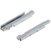 Immagine di 750.4001T K R+L MP ZN - guida fianco LEGRABOX con TIP-ON estrazione totale 40 kg lunghezza nominale 400 mm destro+sinistro zincate 