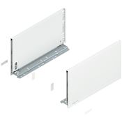 Immagine di 770F4002S Z R+L V1*SW-M - spondina LEGRABOX Pure altezza F (241 mm) lunghezza nominale 400 mm destro+sinistro bianco seta 