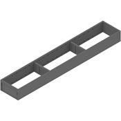 Immagine di ZC7S600RS1 AMB-RA V1 OG-M - AMBIA-LINE telaio per LEGRABOX cassetto acciaio lunghezza nominale 600 mm larghezza=100 mm grigio orione 