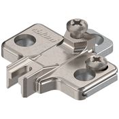 Immagine di 195H7100 MPL V500 NI - MODUL piastrina di premontaggio a croce 0 mm zinco da avvitare regolazione in altezza in due pezzi 