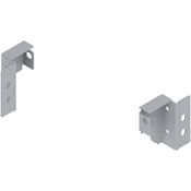 Immagine di Z30N000S.04HO-RW MP R906 - TANDEMBOX supporti per schienale in legno altezza N (815 mm) destro+sinistro grigio ral 9006 