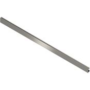 Immagine di ZV7.1043MN1VORD-ST 24ELN2 - LEGRABOX frontale con scanalatura per elemento inseribile per cassettone interno larghezza corpo mobile 1200 mm da tagliare su misura inox satinato 