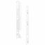 Immagine di ZB7F000S HO-RW MP SW-M - LEGRABOX supporti per schienale in legno altezza F (257 mm) destro+sinistro bianco seta 