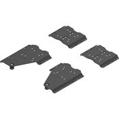 Immagine di 802V580B P-VERB S REVEGO duo, giunzione pocket (set), per applicazione con zoccolo, per spessore fianco pocket 18-19 mm Nero 