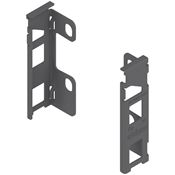 Immagine di ZB7M000S HO-RW MP OG-M - LEGRABOX supporti per schienale in legno altezza M (106 mm) destro+sinistro grigio orione 