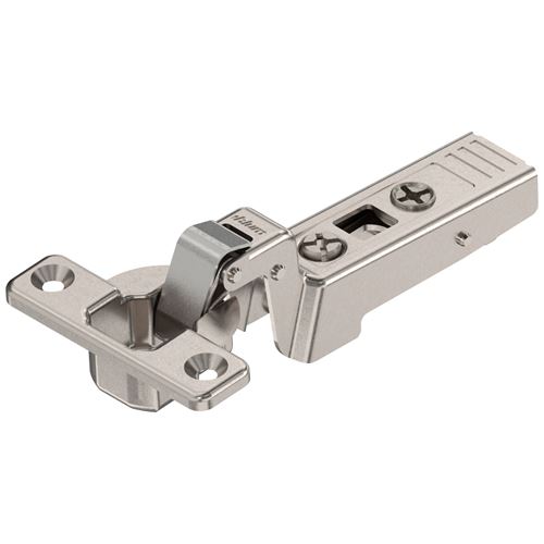 Immagine di 71T0750 MB V50 NI - CLIP top minicerniera 94° battuta interna con molla fondello da avvitare nichel 