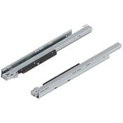 Immagine di 753.6001T K R+L MP ZN - guida fianco LEGRABOX con TIP-ON estrazione totale 70 kg lunghezza nominale 600 mm destro+sinistro zincate 