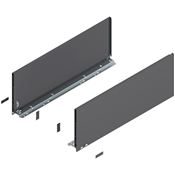 Immagine di 770F6502S Z R+L V1*OG-M - spondina LEGRABOX Pure altezza F (241 mm) lunghezza nominale 650 mm destro+sinistro grigio orione 