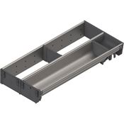 Immagine di ZSI.450KI2NORGA-BF V1IG/G - ORGA-LINE set combinato (per un allestimento parziale) per TANDEMBOX cassetto lunghezza nominale 450 mm larghezza=200 mm inox satinato 