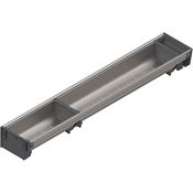Immagine di ZSI.600BI1NORGA-BE V1IG/G - ORGA-LINE set di vaschette (per un allestimento parziale) per TANDEMBOX cassetto lunghezza nominale 600 mm larghezza=103 mm inox satinato 