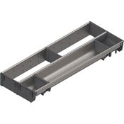 Immagine di ZSI.550KI2NORGA-BF V1IG/G - ORGA-LINE set combinato (per un allestimento parziale) per TANDEMBOX cassetto lunghezza nominale 550 mm larghezza=200 mm inox satinato 