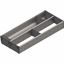 Immagine di ZSI.500KI2NORGA-BF V1IG/G - ORGA-LINE set combinato (per un allestimento parziale) per TANDEMBOX cassetto lunghezza nominale 500 mm larghezza=200 mm inox satinato 