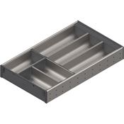 Immagine di ZSI.500BI3EORGA-BE V1IG/G - ORGA-LINE set di vaschette (per un allestimento parziale) per TANDEMBOX cassetto lunghezza nominale 500 mm larghezza=282 mm per SPACE CORNER lunghezza 600 mm inox satinato 