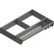 Immagine di ZSI.450KI3NORGA-BF V1IG/G - ORGA-LINE set combinato (per un allestimento parziale) per TANDEMBOX cassetto lunghezza nominale 450 mm larghezza=289 mm inox satinato 