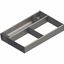 Immagine di ZSI.500KI3NORGA-BF V1IG/G - ORGA-LINE set combinato (per un allestimento parziale) per TANDEMBOX cassetto lunghezza nominale 500 mm larghezza=289 mm inox satinato 