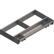 Immagine di ZSI.550KI3NORGA-BF V1IG/G - ORGA-LINE set combinato (per un allestimento parziale) per TANDEMBOX cassetto lunghezza nominale 550 mm larghezza=289 mm inox satinato 