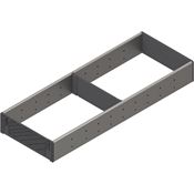 Immagine di ZSI.550FI2NORGA-FE V1IG/G - ORGA-LINE set suddivisione scomparti (per un allestimento parziale) per TANDEMBOX cassetto lunghezza nominale 550 mm larghezza=194 mm inox satinato 