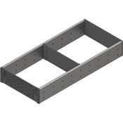 Immagine di ZSI.450FI2NORGA-FE V1IG/G - ORGA-LINE set suddivisione scomparti (per un allestimento parziale) per TANDEMBOX cassetto lunghezza nominale 450 mm larghezza=194 mm inox satinato 