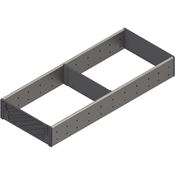 Immagine di ZSI.500FI2NORGA-FE V1IG/G - ORGA-LINE set suddivisione scomparti (per un allestimento parziale) per TANDEMBOX cassetto lunghezza nominale 500 mm larghezza=194 mm inox satinato 