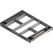 Immagine di ZSI.80VUI7 ORGA-UN V1IG/G - ORGA-LINE set combinato (per un allestimento completo corpo mobile larghezza 800 mm) per TANDEMBOX cassetto lunghezza nominale 550 mm inox satinato 