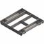 Immagine di ZSI.60VUI7 ORGA-UN V1IG/G - ORGA-LINE set combinato (per un allestimento completo corpo mobile larghezza 600 mm) per TANDEMBOX cassetto lunghezza nominale 550 mm inox satinato 