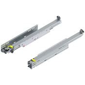 Immagine di 760H4800T MOVENTO MP ZN - MOVENTO con TIP-ON estrazione totale per cassetto in legno 40 kg lunghezza nominale 480 mm zincate 