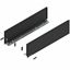 Immagine di 770C6502S Z R+L V1*CS-M - spondina LEGRABOX Pure altezza C (177 mm) lunghezza nominale 650 mm destro+sinistro nero carbonio 